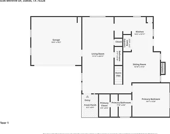 3 bed, 2.5 bath, 1597 sqft, $2,070 — Photo 2