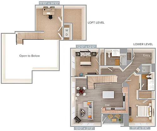 Floor plan B21LS-1361
