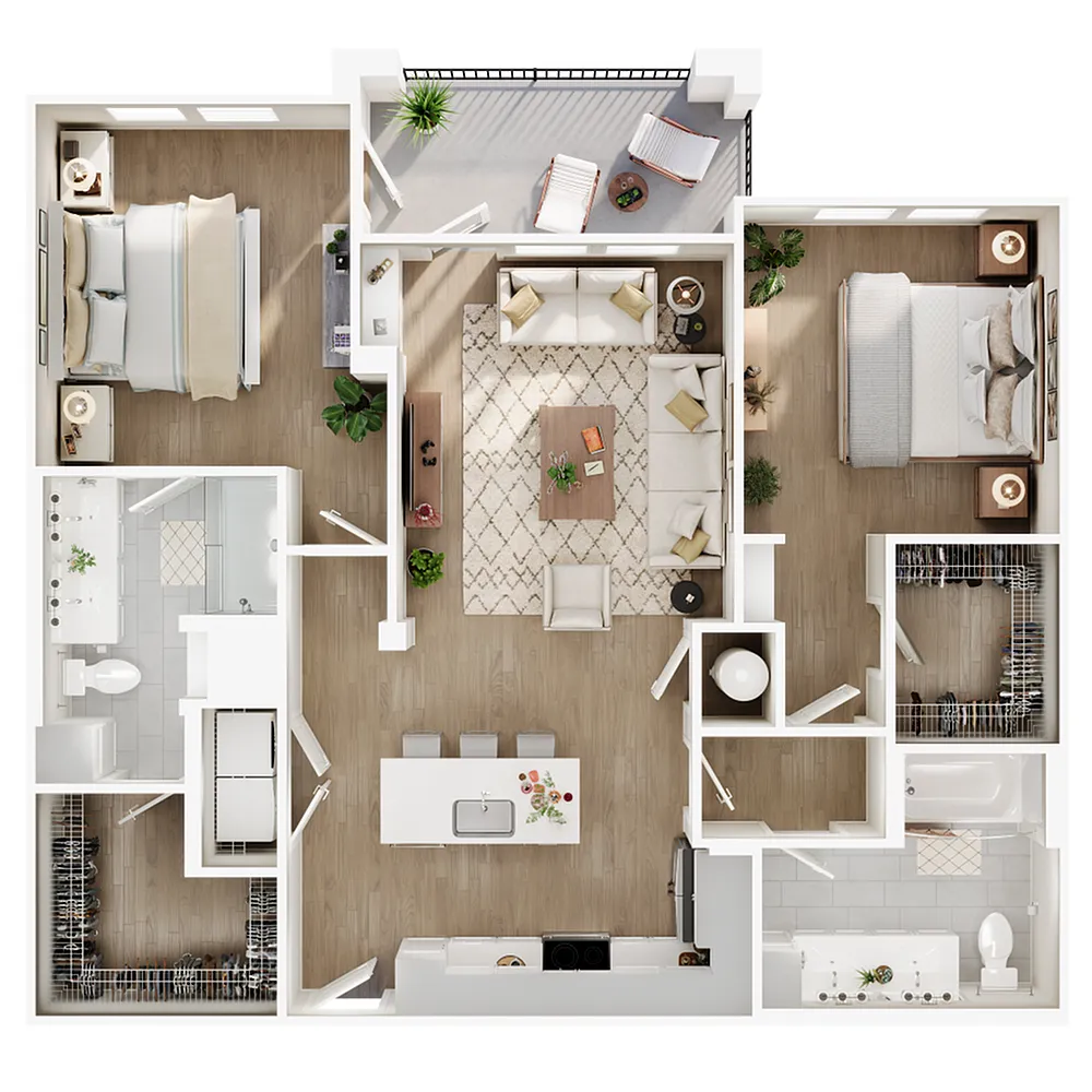 Floor plan B1