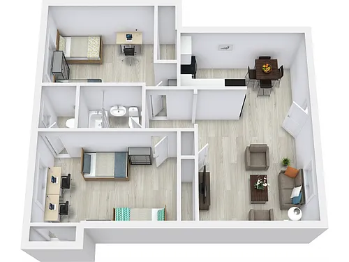 Floor plan Abrego Gaucho