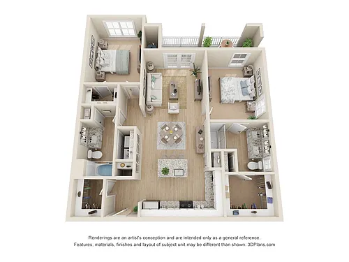 Floor plan Sandpiper