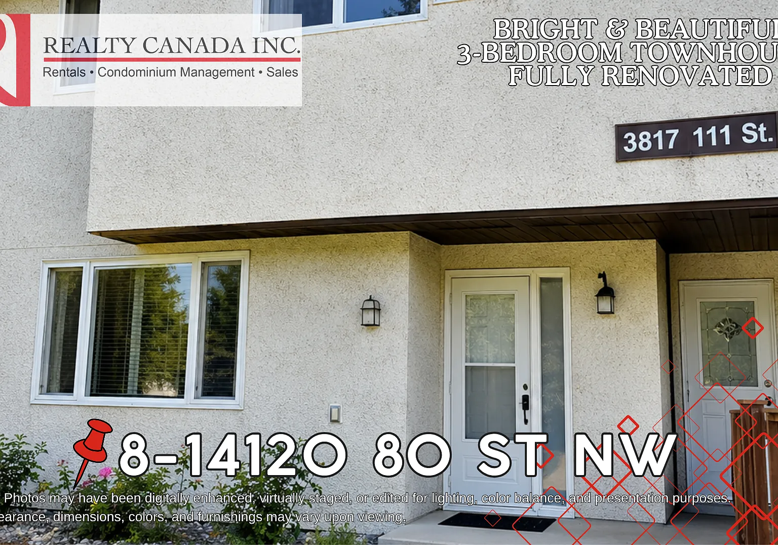 (PN 0948) Bright 3-bedroom townhouse — Photo 1