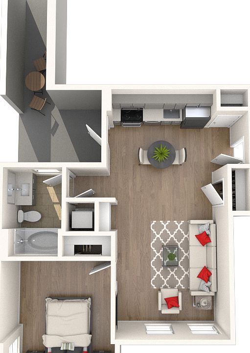 2nd image of 1813 35th St NW Unit 101