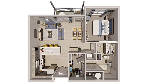 Floor plan Hickory