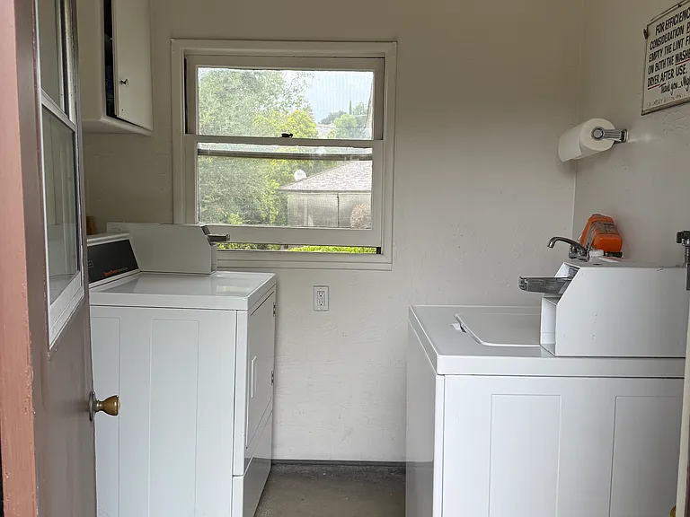 Common laundry room available for use also.