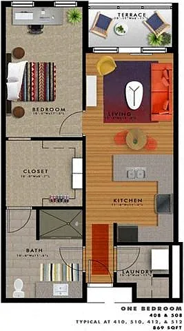 Floor plan 2 A2-F