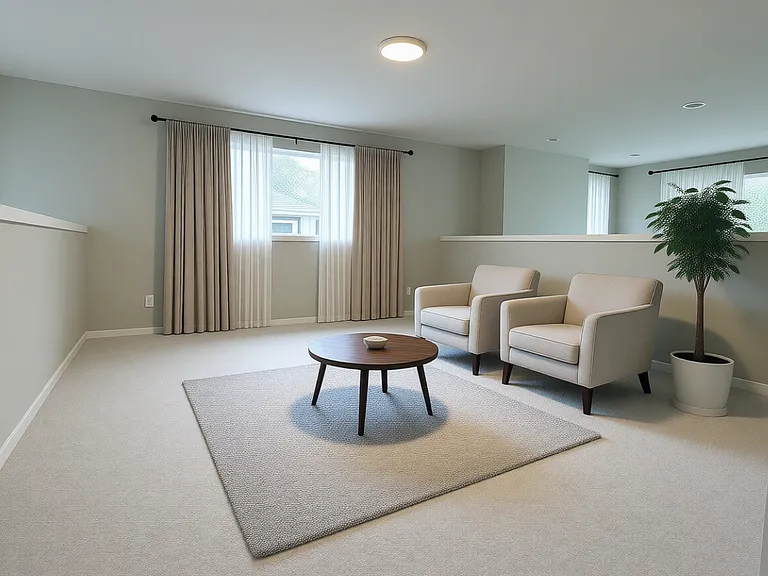 Upstairs living room