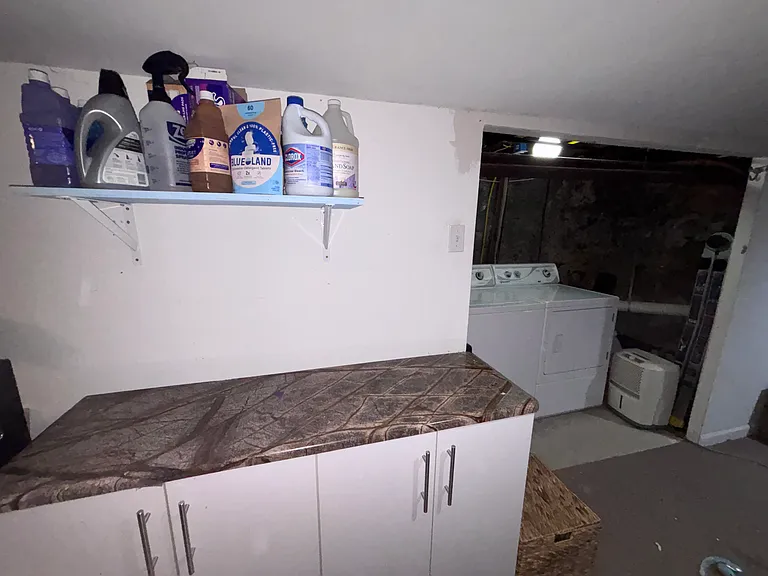 Basement Laundry area