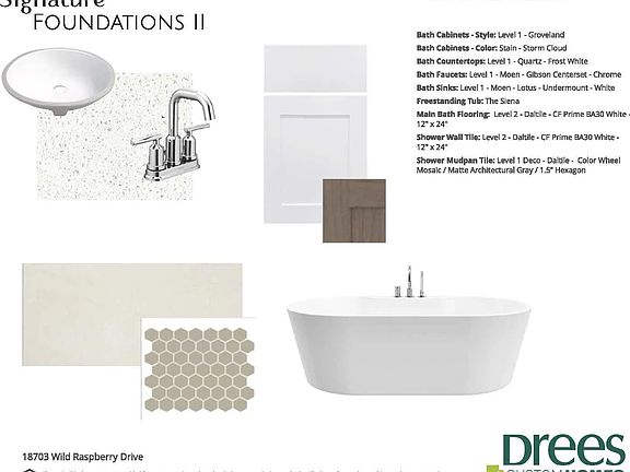 Clay D selection sheet