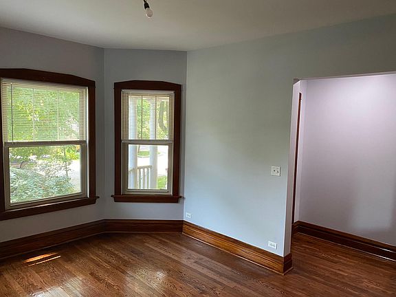 Living room and entry way