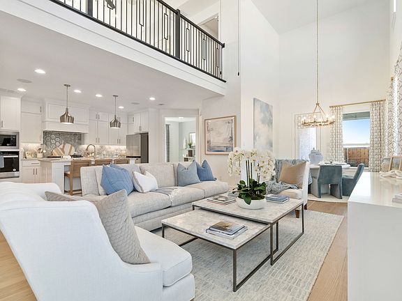 Plan 1456 Living Dining Kitchen Representative Photo