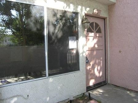 Entrance to residence