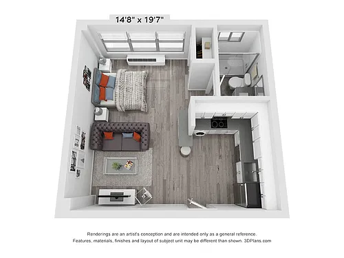 Floor plan The Oaks - S7