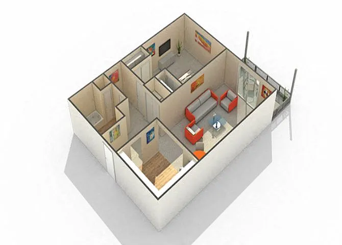 Floor plan Tinley