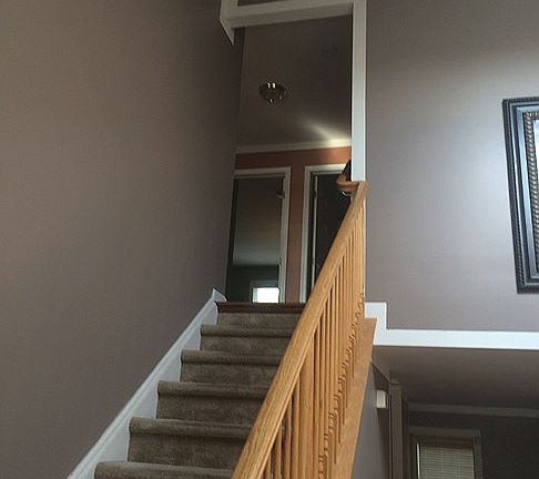 Stairs to bedrooms