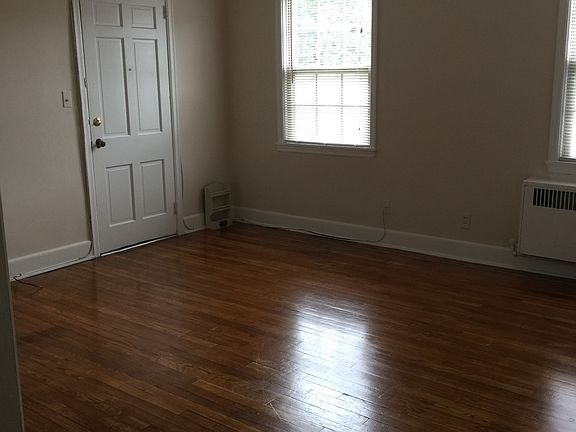 living room and front door entry