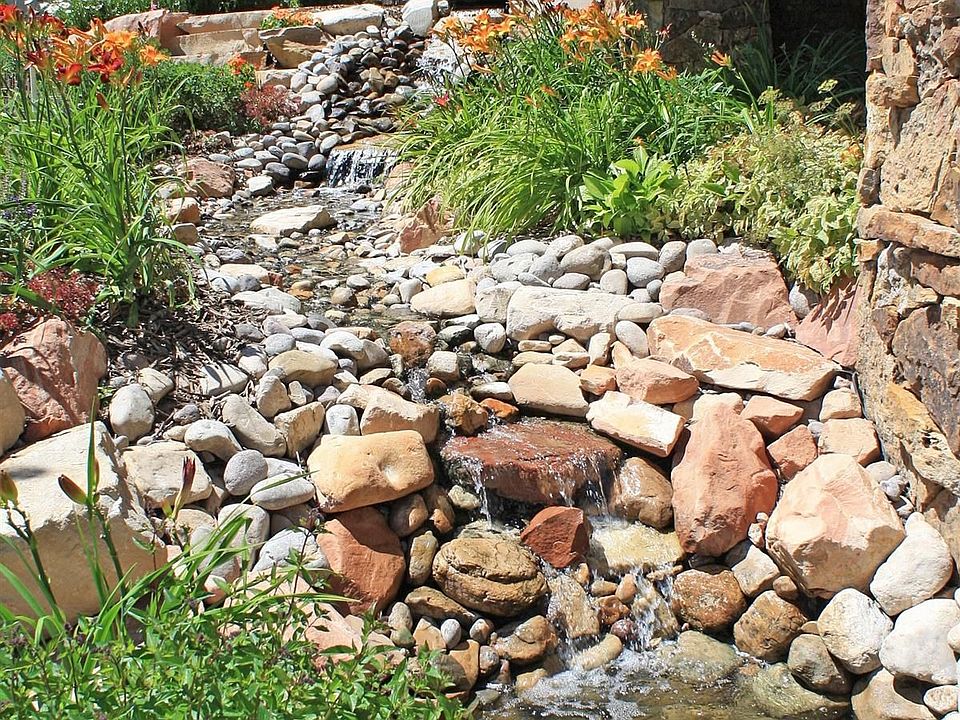 Recurrculating water feature
