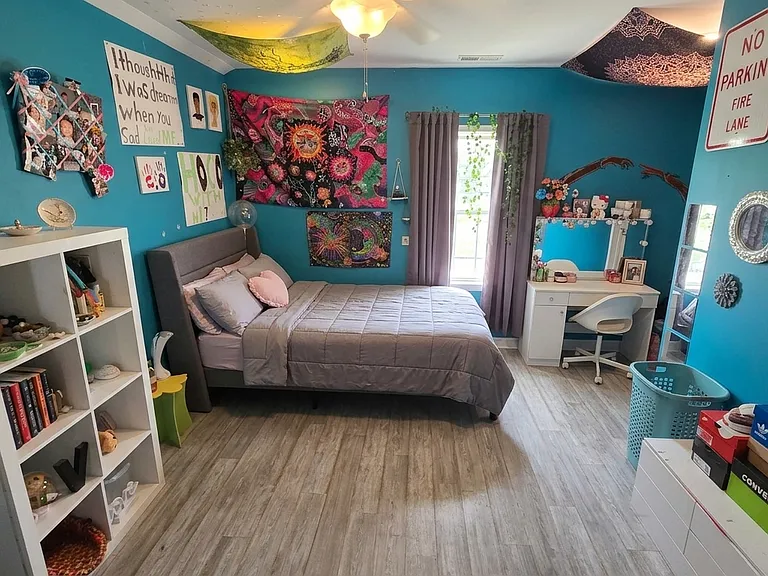 large upstairs bedroom