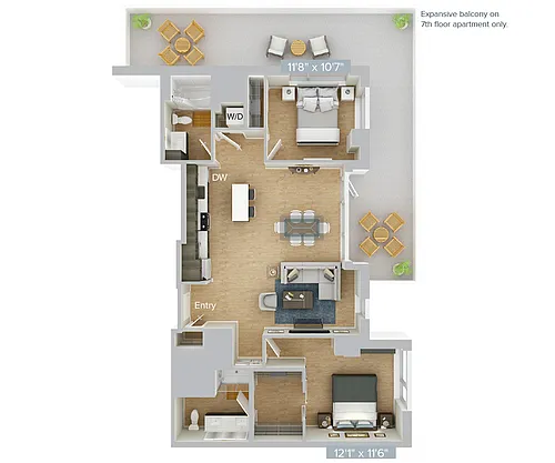 Floor plan B5-1171
