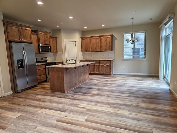 open spacious kitchen