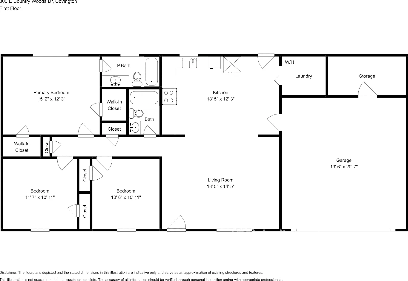 300 E Country Woods Dr Covington, GA 30016 — Photo 2