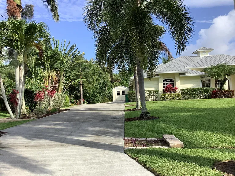 Long driveway