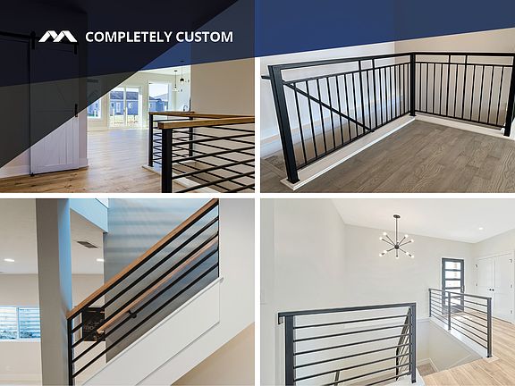 Completely custom railing