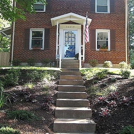 Front with new landscaping