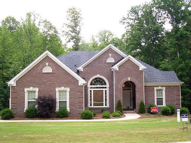 Three Sides Brick Ranch on Basement