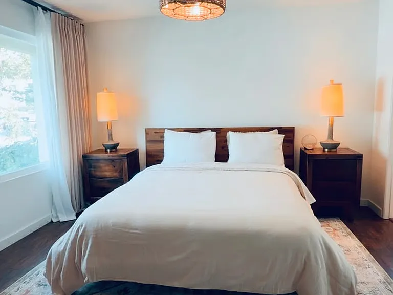 Peaceful master bedroom