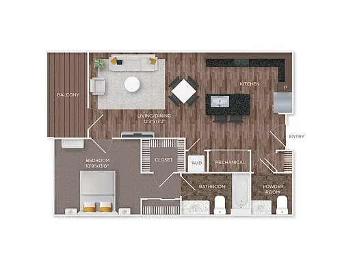 Floor plan Greenwood