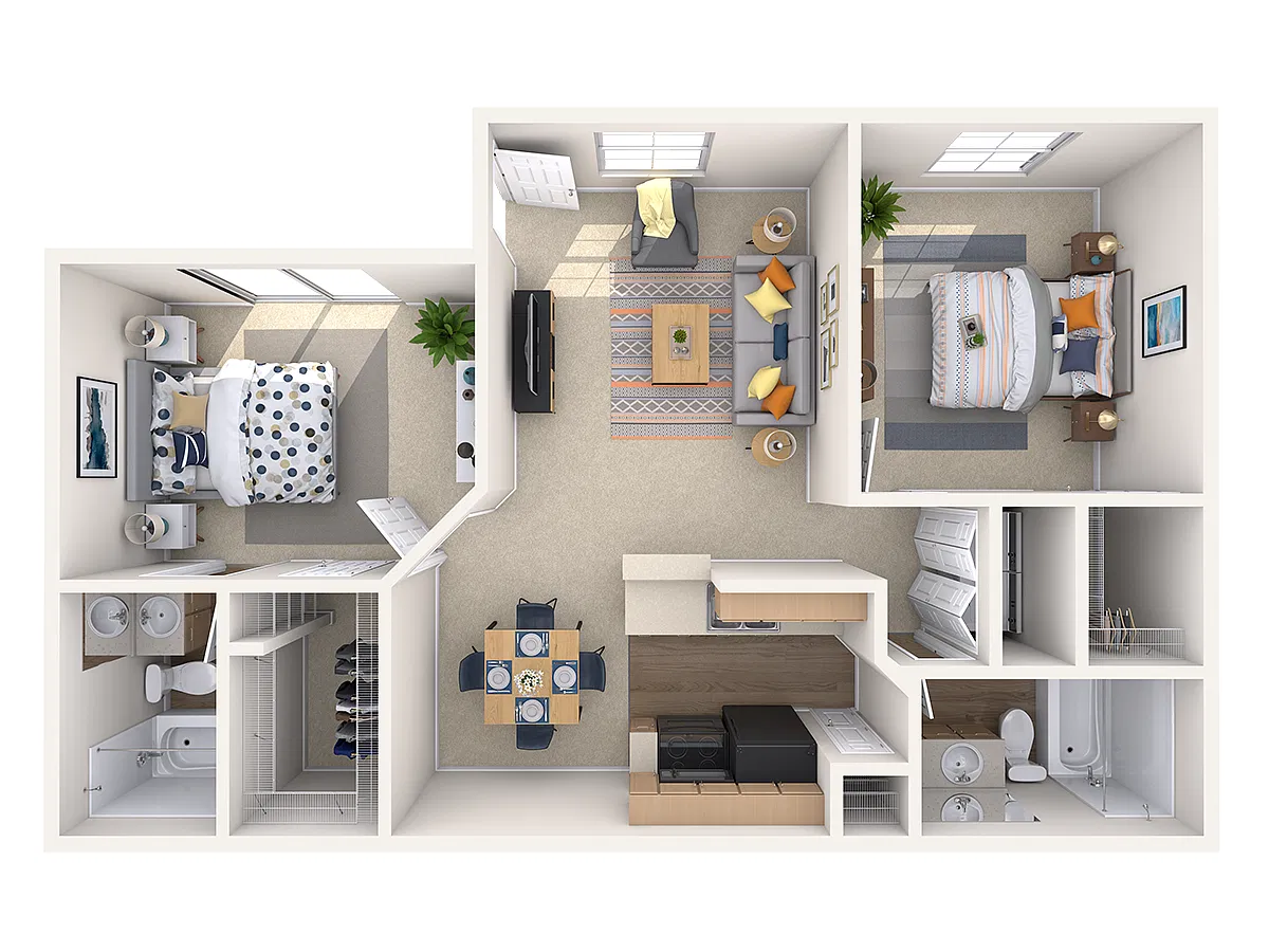 Floor plan B2