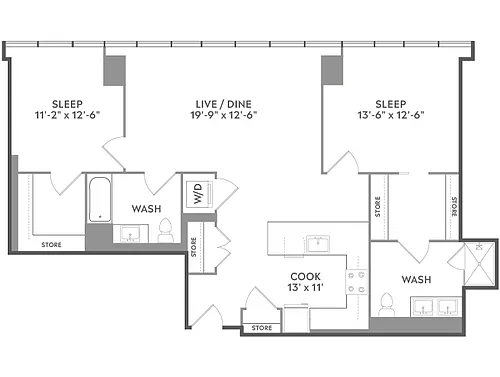 Floor plan C6a