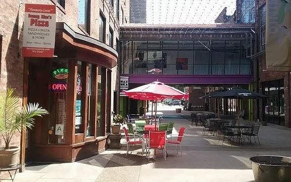 Melwood Arts and Entertainment Center a block away.