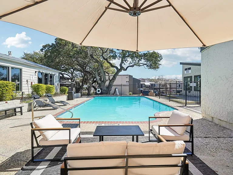 Unwind at The Riley Apartments, where modern living meets a refreshing poolside oasis. Enjoy stylish amenities, vibrant community spaces, and serene views. Your ideal home awaits. Schedule a tour today to see it for yourself!