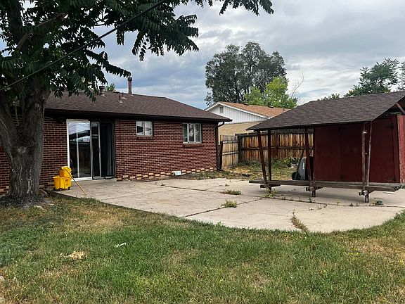 Backyard patio