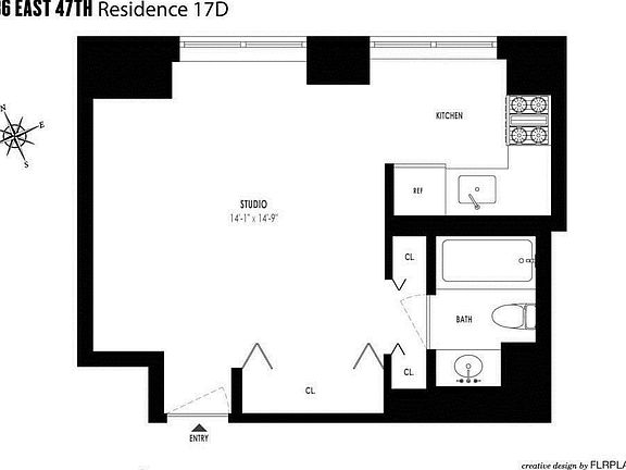 2nd image of 236 E 47th St APT 17D
