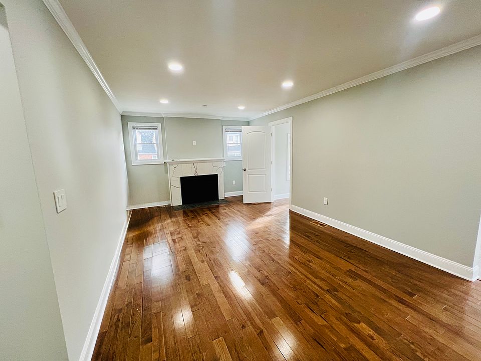 Different Angle of Living room with working gas fireplace