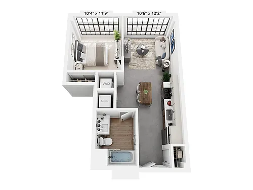 Floor plan Carver