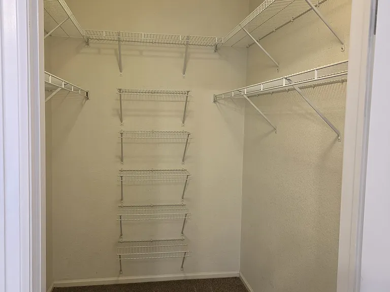 large walk in closet