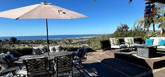 Ocean view from patio