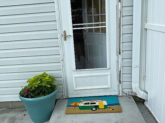Back patio door