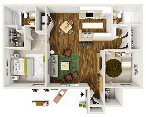 Floor plan B2
