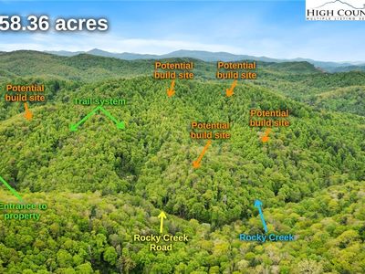 58+ Acres Rocky Creek Road, Boone, NC, 28607