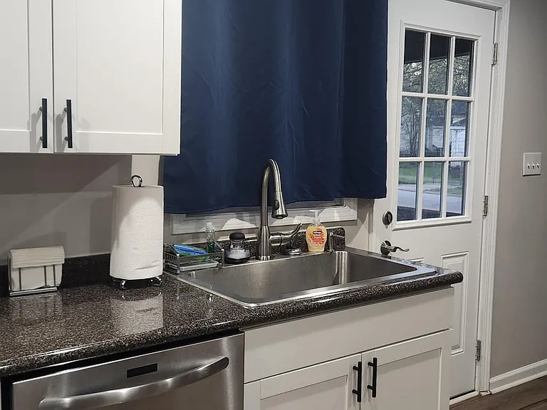 kitchen sink & dishwasher