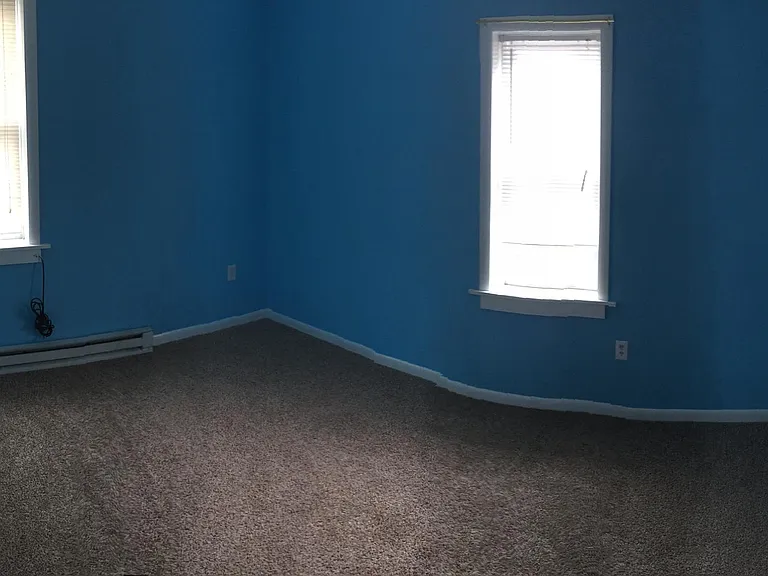 This bedroom is square - I just took a pano shot
