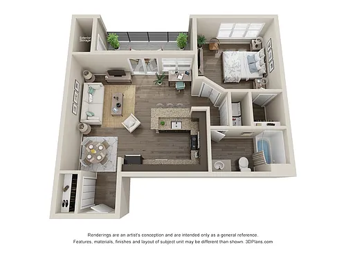Floor plan Drift