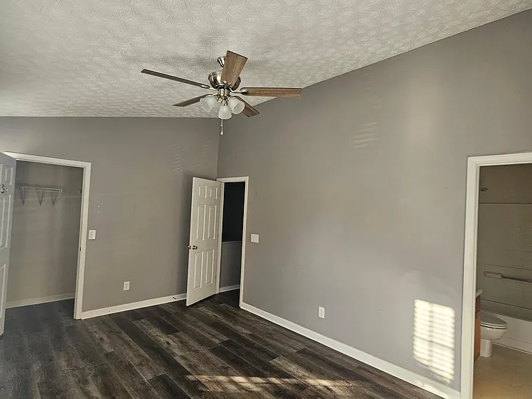 Master bedroom from window