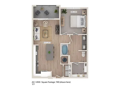 Floor plan A31