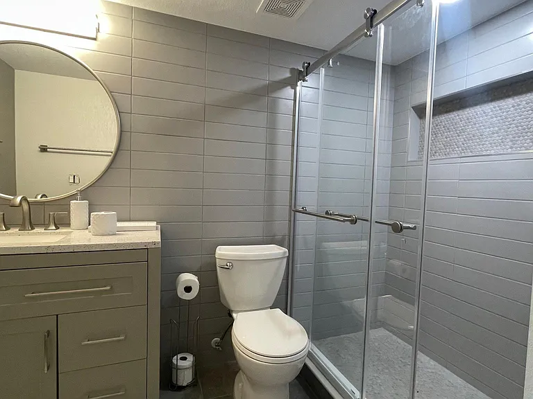 Upstairs bathroom.